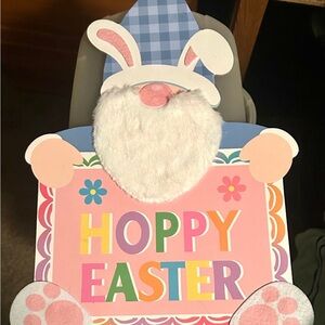 Easter Bunny Gnome Sign